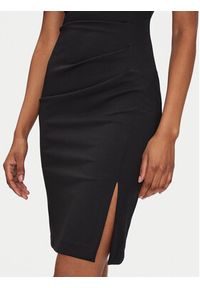 Rinascimento Sukienka koktajlowa CFC0122560003 Czarny Slim Fit. Kolor: czarny. Materiał: syntetyk. Styl: wizytowy #3