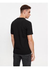 Guess T-Shirt M4RI30 J1314 Czarny Slim Fit. Kolor: czarny. Materiał: bawełna