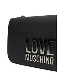 Love Moschino - LOVE MOSCHINO Torebka JC4254PP0MKD000B Czarny. Kolor: czarny. Materiał: skórzane #4
