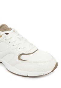 MICHAEL Michael Kors Sneakersy Riley 43T5RLFS3E Beżowy. Kolor: beżowy. Materiał: materiał