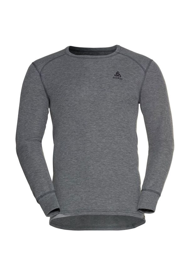 Odlo - Koszulka termoaktywna z długim rękawem męska ODLO Active Warm. Kolor: szary, wielokolorowy, czarny. Długość rękawa: długi rękaw. Długość: długie. Sport: fitness