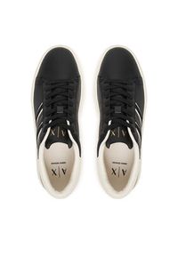 Armani Exchange Sneakersy XW002231 AF21421 MC024 Czarny. Kolor: czarny. Materiał: skóra #4