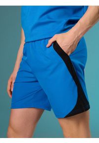 Sinsay - Szorty sportowe - niebieski. Kolor: niebieski. Styl: sportowy #1