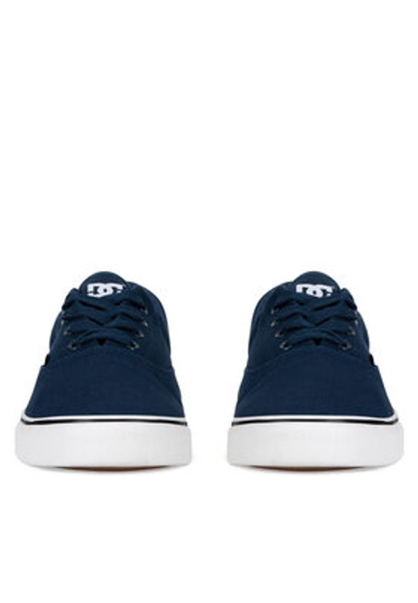 DC Shoes Trampki MFA3014-1 Granatowy. Kolor: niebieski. Materiał: materiał