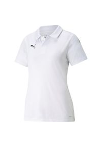 Damska koszulka polo Puma Teamliga Sideline. Typ kołnierza: polo. Kolor: czarny, wielokolorowy, biały. Sport: piłka nożna #1