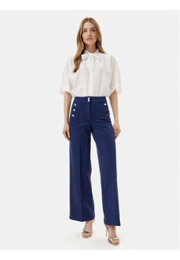 Silvian Heach Jeansy Serrano GPP25086JE Niebieski Wide Leg. Kolor: niebieski