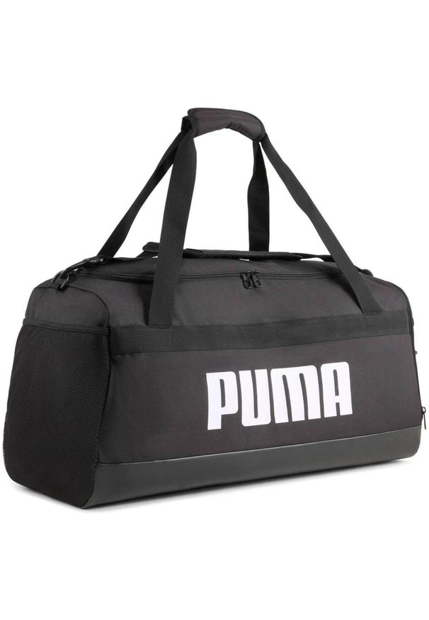 Torba Puma Challenger Medium Sports Bag B 58L, Dla obu płci. Kolor: czarny. Materiał: poliester, materiał. Sport: fitness
