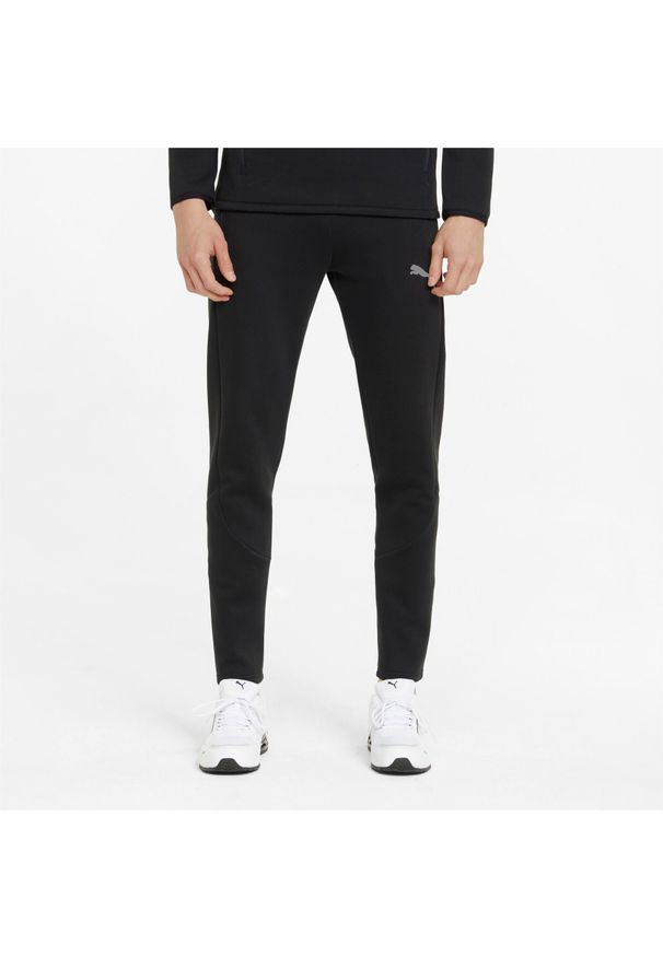 Puma - Slavia puma evostripe spodnie czarne 3xl dla mężczyzn. Kolor: wielokolorowy, czarny