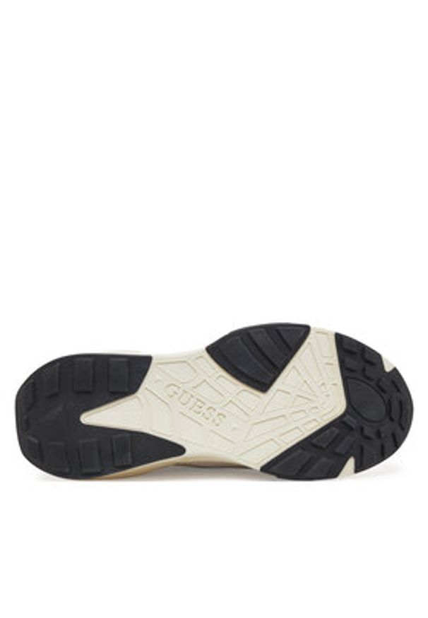 Guess Sneakersy FMJVAL ELE12 Biały. Kolor: biały. Materiał: skóra