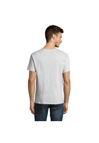 SOL'S - Koszulka Unisex Dla Dorosłych Victory Heather V Neck. Kolor: szary