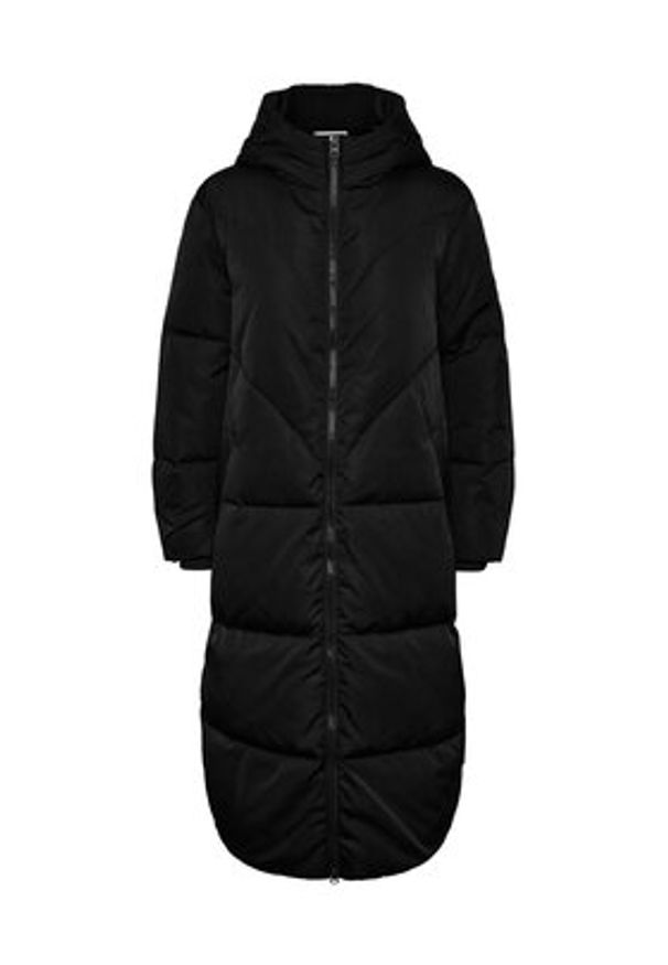 YAS Kurtka puchowa 26030707 Czarny Regular Fit. Kolor: czarny. Materiał: syntetyk