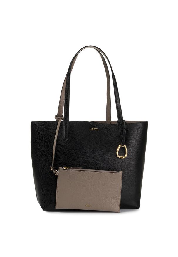 Lauren Ralph Lauren - Torebka LAUREN RALPH LAUREN. Kolor: czarny
