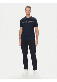 PAUL & SHARK - Paul&Shark T-Shirt 24411020 Granatowy Regular Fit. Kolor: niebieski. Materiał: bawełna #4