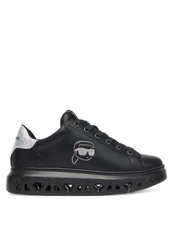 Karl Lagerfeld - Sneakersy KARL LAGERFELD. Kolor: czarny