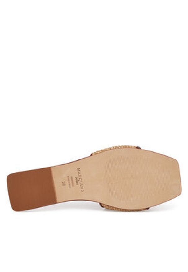 Marciano Guess Klapki 5GGZ39 7329A Brązowy. Kolor: brązowy. Materiał: skóra