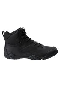 Elbrus - Męskie Buty Turystyczne Jefrey ActivGuard Mid Cut. Kolor: wielokolorowy, czarny, szary, brązowy. Sport: turystyka piesza