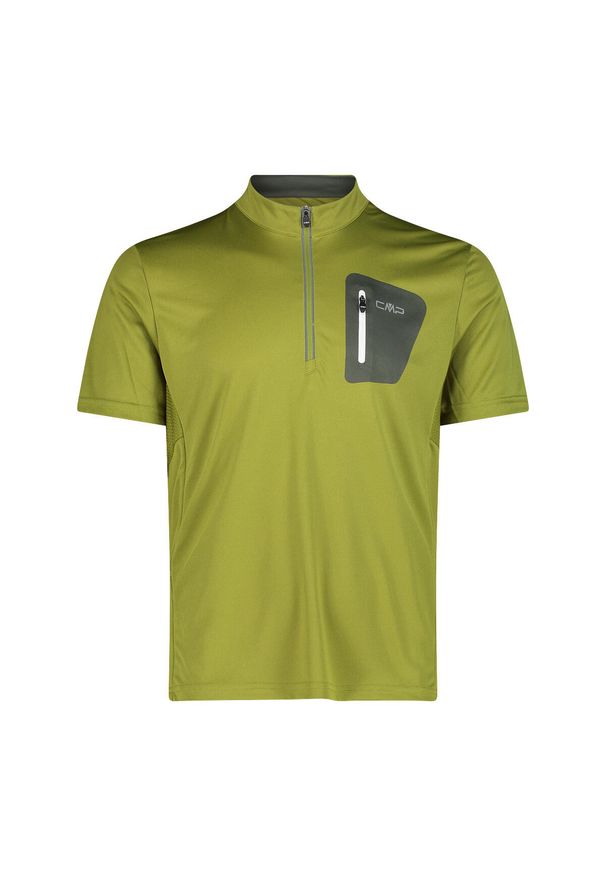 Koszulka CMP Freebike. Kolor: zielony. Sport: turystyka piesza