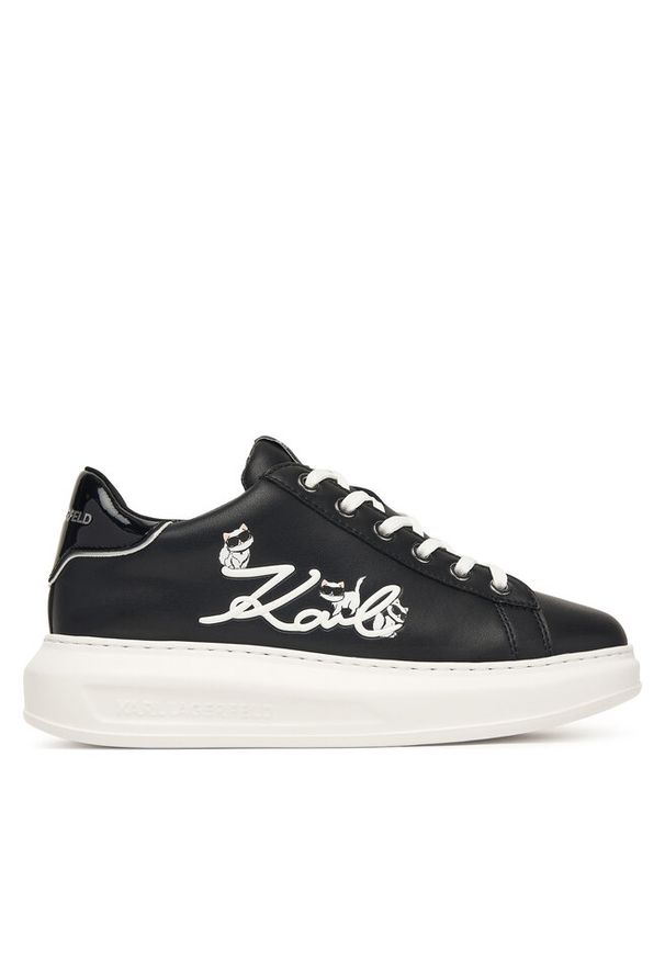 Karl Lagerfeld - Sneakersy KARL LAGERFELD. Kolor: czarny