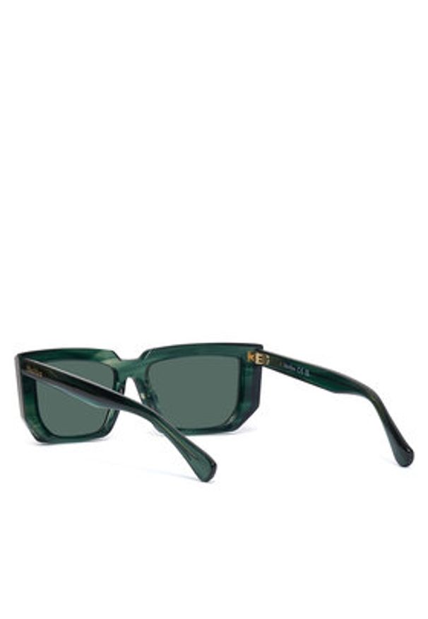Max Mara Okulary przeciwsłoneczne MM0126 98N Zielony. Kolor: zielony