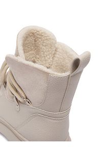 DeeZee Śniegowce 60123-1 Écru. Materiał: syntetyk, materiał #6