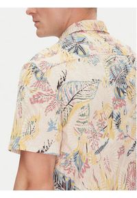 Guess Koszula M5GH42 WH800 Beżowy Regular Fit. Kolor: beżowy. Materiał: syntetyk #3