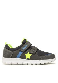 Primigi Sneakersy GORE-TEX 3872711 D Szary. Kolor: szary. Materiał: zamsz, skóra. Technologia: Gore-Tex