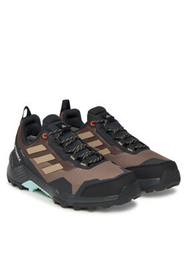 Adidas - adidas Trekkingi Eastrail 2.0 RAIN.RDY JR2708 Brązowy. Kolor: brązowy. Materiał: materiał