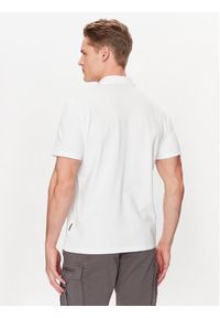 Napapijri Polo Ealis NP0A4H8B Biały Regular Fit. Typ kołnierza: polo. Kolor: biały. Materiał: bawełna #2