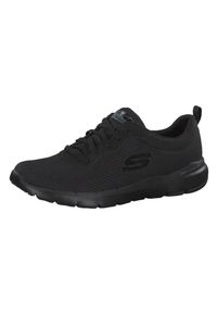 skechers - Buty do chodzenia damskie Skechers Flex Appeal 30. Zapięcie: sznurówki. Kolor: czarny. Materiał: syntetyk, tkanina, materiał. Szerokość cholewki: normalna. Sport: turystyka piesza