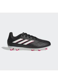 Buty piłkarskie korki junior Adidas Copa Pure.3. Kolor: biały, czarny, wielokolorowy, różowy. Sport: piłka nożna #1