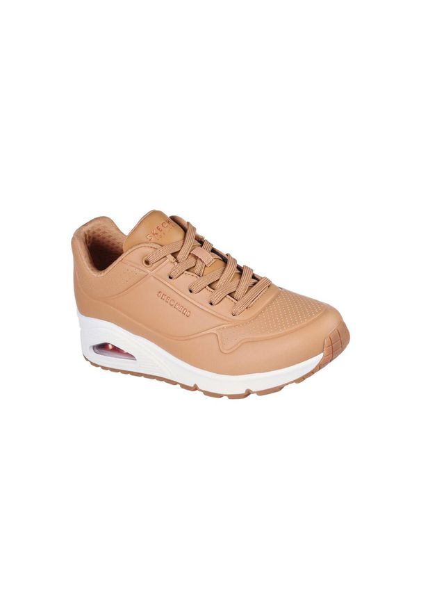 skechers - Obuwie Sportowe Damskie Stand On Air. Kolor: beżowy, wielokolorowy, brązowy. Model: Skechers Sport. Sport: turystyka piesza