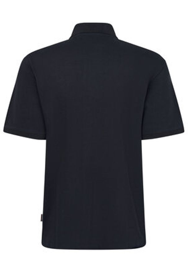 Bugatti Polo 8150-75002C Granatowy Regular Fit. Typ kołnierza: polo. Kolor: niebieski. Materiał: bawełna