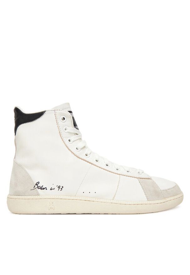 Patrizia Pepe Sneakersy 8Z0111/L150-FE30 Biały. Kolor: biały. Materiał: skóra