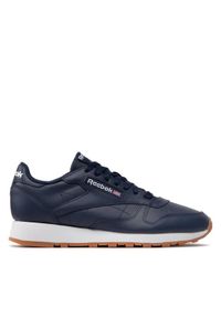 Reebok Buty Classic Leather GY3600 Granatowy. Kolor: niebieski. Materiał: skóra. Model: Reebok Classic