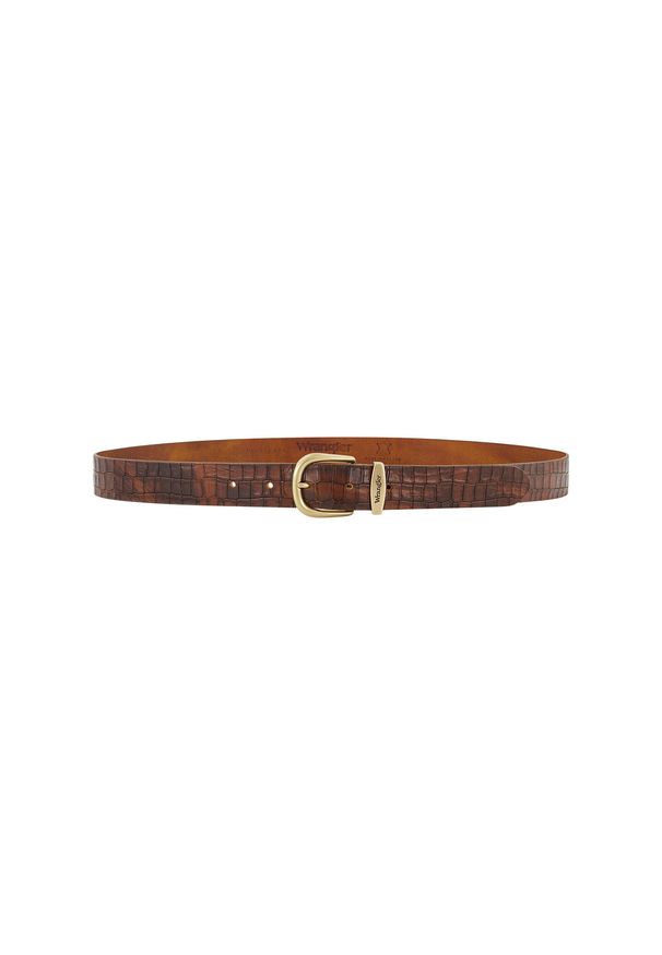 Wrangler - MĘSKI PASEK KLAMRA WRANGLER EASY BELT EMBOSSED 112358333