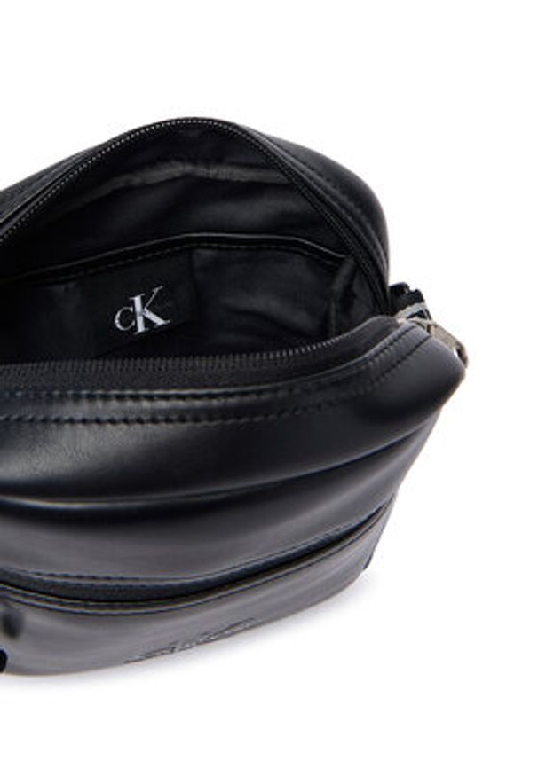 Calvin Klein Nerka Bold Logo Webbing LV04D3418G Czarny. Kolor: czarny. Materiał: materiał