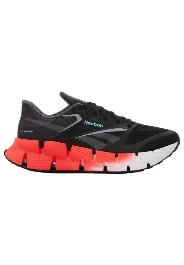 Buty do biegania męskie Reebok Floatzig. Kolor: czarny. Materiał: syntetyk, materiał. Szerokość cholewki: normalna. Sport: bieganie