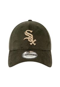 Czapka z daszkiem New Era MLB Chicago White Sox. Kolor: brązowy, wielokolorowy, zielony. Materiał: sztruks. Styl: elegancki