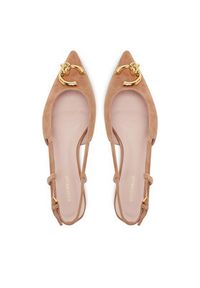 Coccinelle Baleriny E4 SB2 21 02 01 Beżowy. Kolor: beżowy. Materiał: zamsz, skóra #3