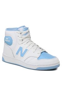 New Balance Sneakersy BB480SCC Biały. Kolor: biały. Materiał: skóra #4
