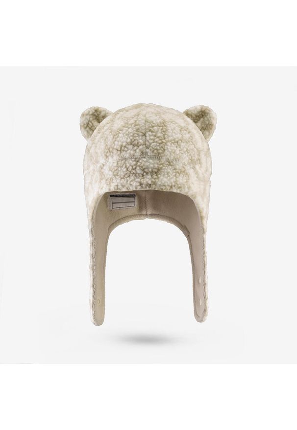 WEDZE - Czapka - peruwianka dla dzieci Quechua Babychou 500. Kolor: wielokolorowy, biały, beżowy. Materiał: tkanina, poliester, materiał. Sezon: zima. Styl: sportowy