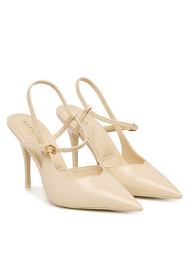 Aldo Szpilki Vivenne 14295979 Kremowy. Kolor: kremowy. Materiał: skóra. Obcas: na szpilce