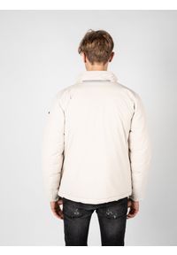 Geox Kurtka "Spherica Short" | M2628L T2953 | Mężczyzna | Ecru. Okazja: na co dzień. Materiał: poliester. Styl: casual