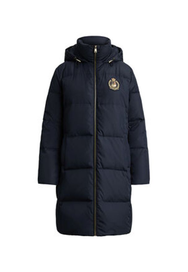Lauren Ralph Lauren - LAUREN RALPH LAUREN Płaszcz zimowy 297P04126003 Granatowy Straight Fit. Kolor: niebieski. Materiał: syntetyk. Sezon: zima