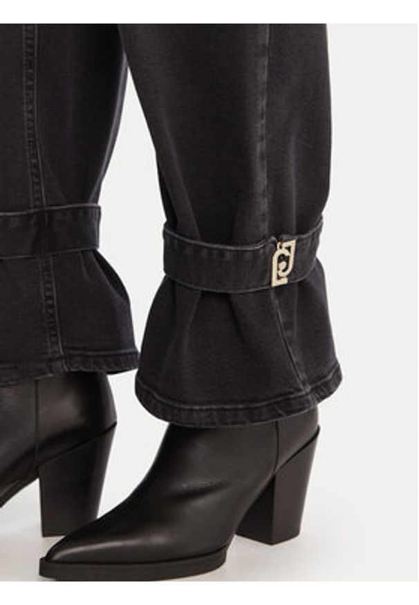 Liu Jo Jeansy UF5105 D0291 Szary Boyfriend Fit. Kolor: szary