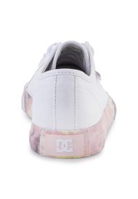 Buty DC Shoes W ADJS300295-PPF białe. Kolor: biały. Materiał: materiał, tworzywo sztuczne, syntetyk #5