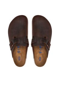 Birkenstock Klapki Boston 159711 Brązowy. Kolor: brązowy. Materiał: skóra #6