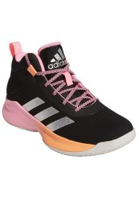 Adidas - Buty adidas Cross Em Up 5 K Wide Jr GX4793 czarne. Zapięcie: sznurówki. Kolor: czarny. Materiał: guma, syntetyk #9