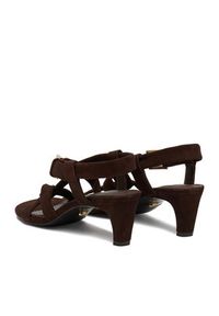 Gino Rossi - GINO ROSSI Sandały EO-124943 Brązowy. Kolor: brązowy. Materiał: skóra, zamsz #7