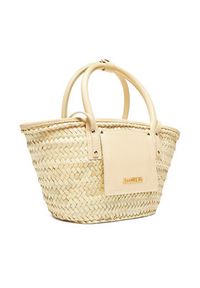 JACQUEMUS Torebka Le Petit Panier Soli 23E223BA0443060 Beżowy. Kolor: beżowy #5